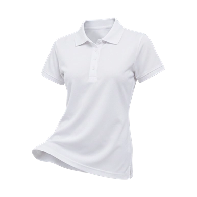 POLO FEMME REGULAR 200G – JHK – POPL200 — couleur Blanc